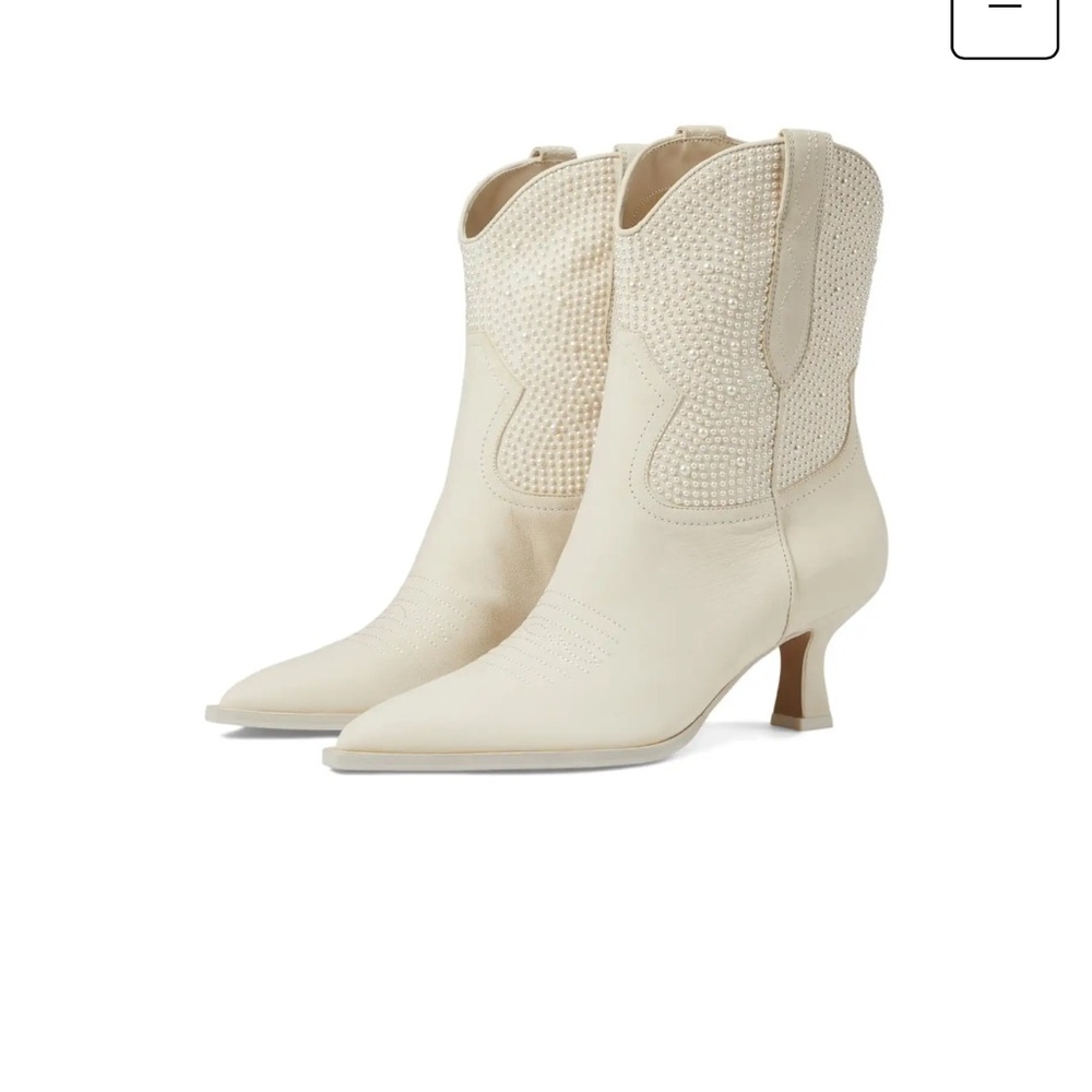Dolce Vita Angel Pearl Booties, sz 9.5